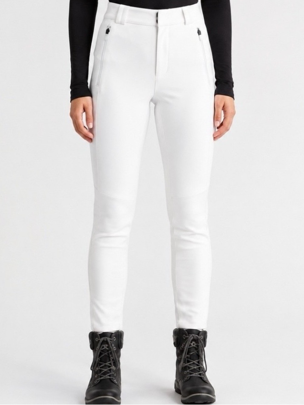 Free People FP Movement Chill Factor Ski Snow Winter Leggings Pants NWT M White